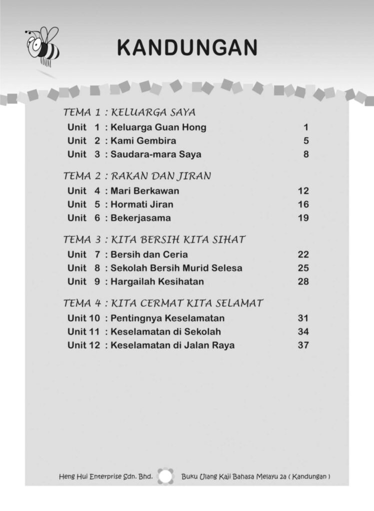 BUKU ULANG KAJI BAHASA MELAYU MENCABAR 2A – MA-TU | BOOKSELLER SINCE 1959