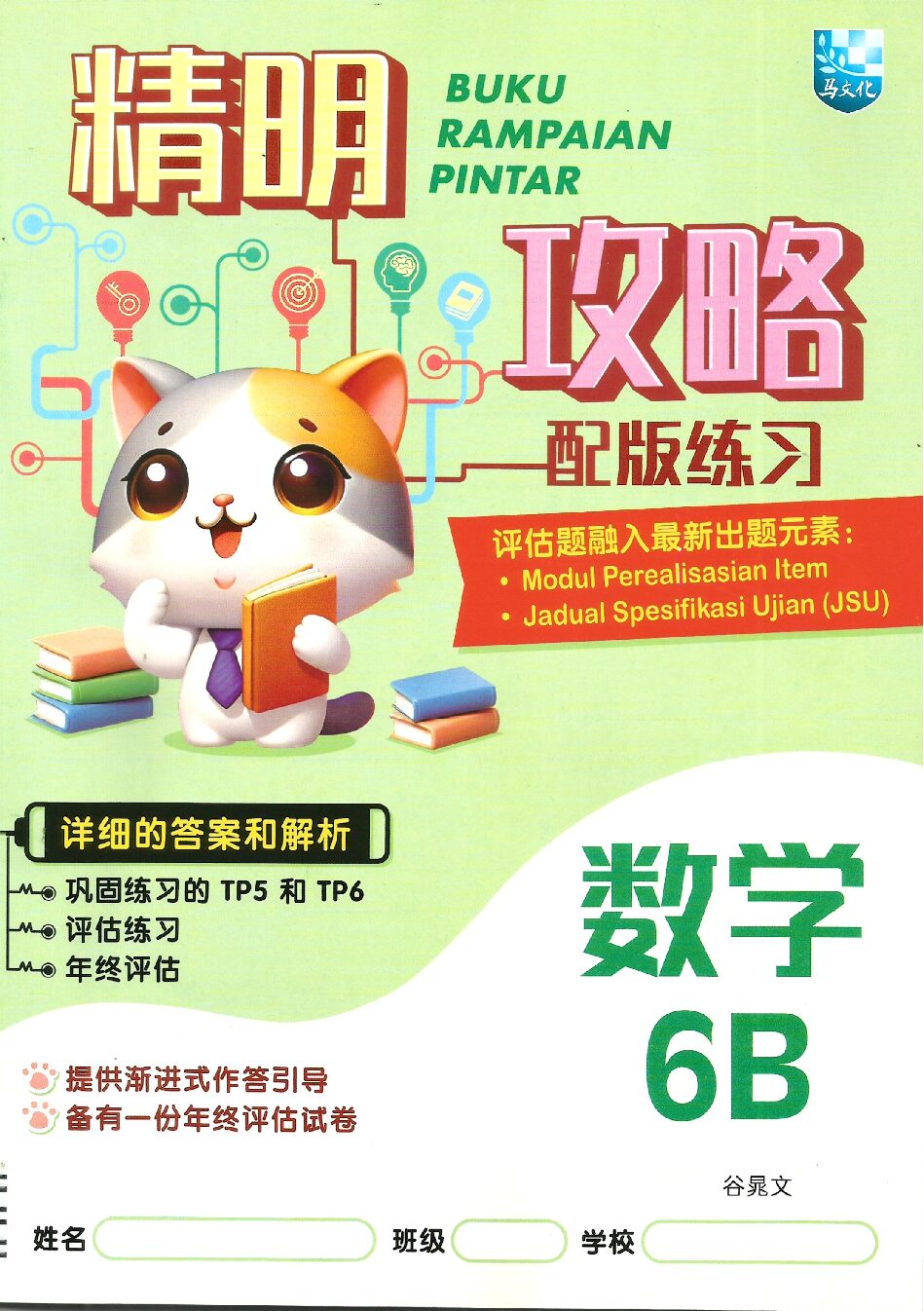 精明攻略配版练习-数学6B