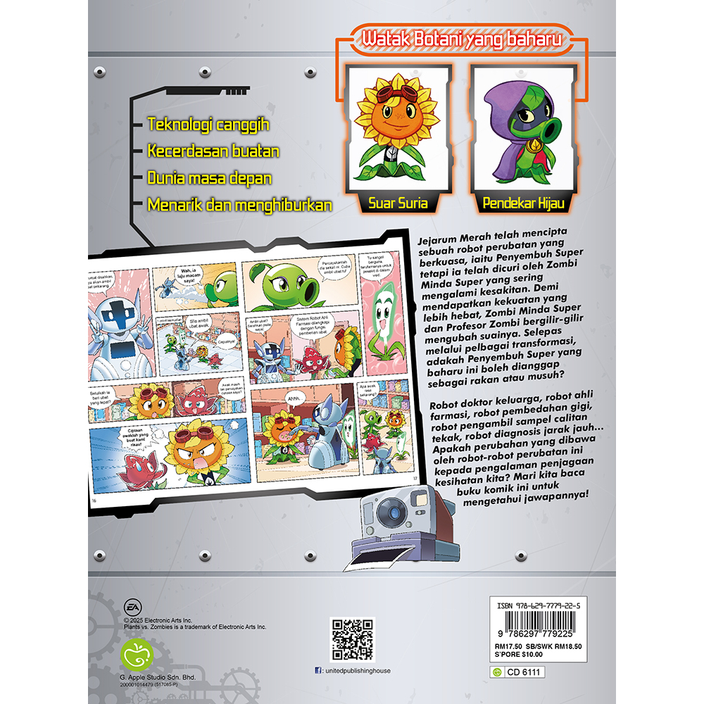 KOMIK ROBOT : KEBANGKITAN HEBAT PENYEMBUH SUPER - Image 2