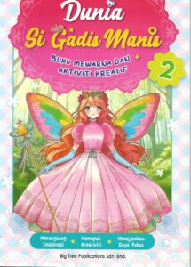 dunia si gadis manis 2 buku mewarna