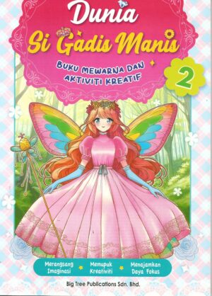 dunia si gadis manis 2 buku mewarna