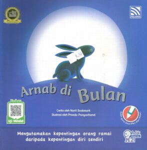 arnab di bulan